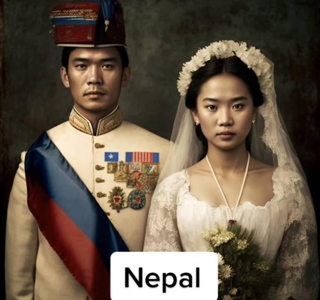 Yapay zekaya sordular, resmetti: İşte Türkiye dahil yapay zekaya göre gelin ve damat olarak ülkeler... 22